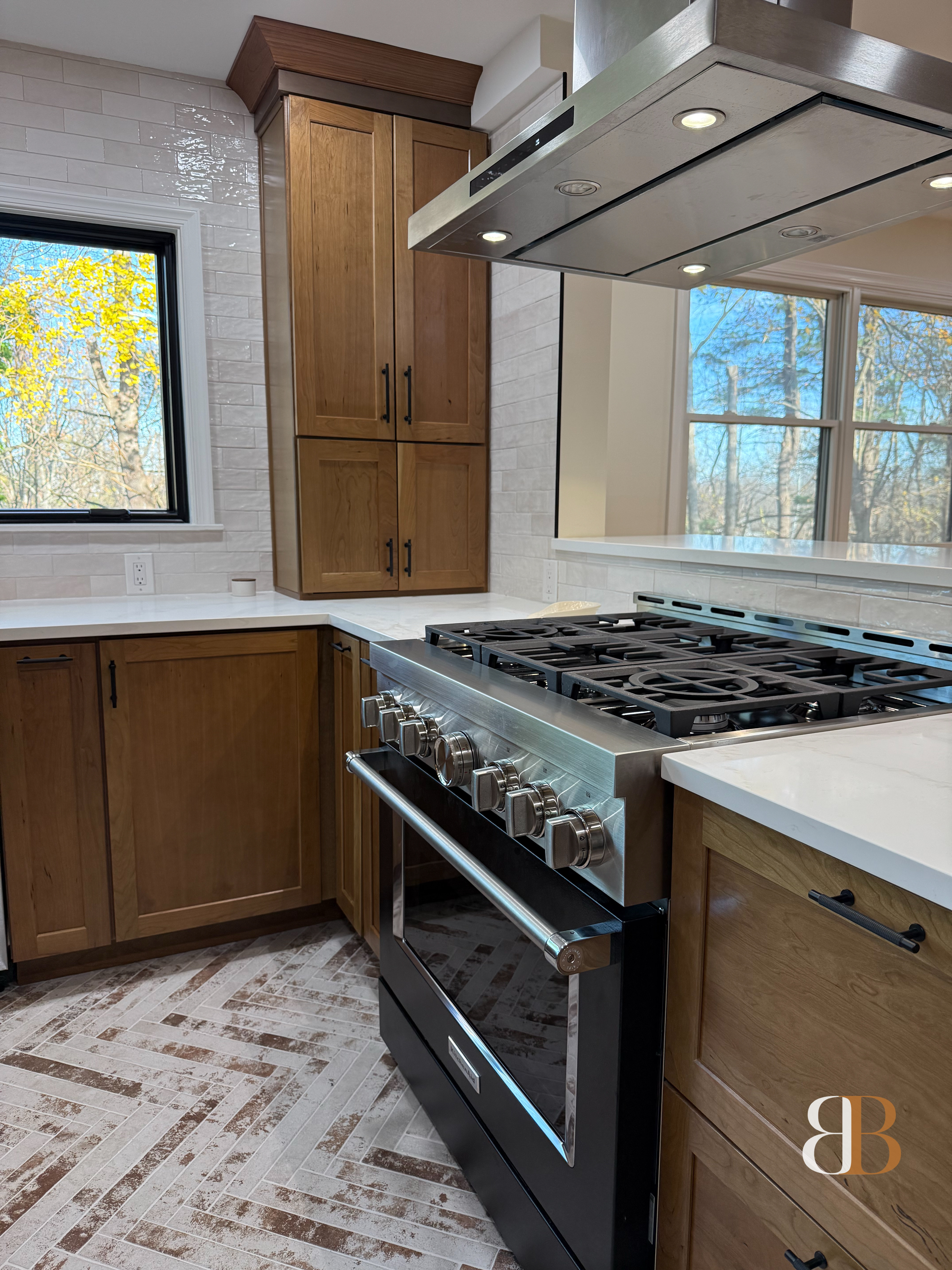 Transitional kitchen remodel in Gladwyne by B&B Associates Creations — photo 3